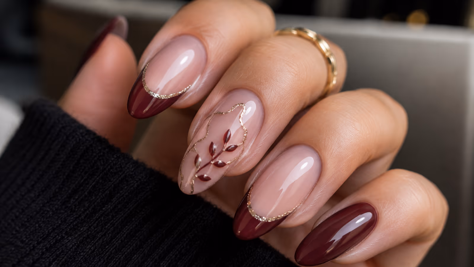 Elegant nail art and gel polish at Ela Beauty Lounge, a ladies-only salon in Al Hail North, Seeb